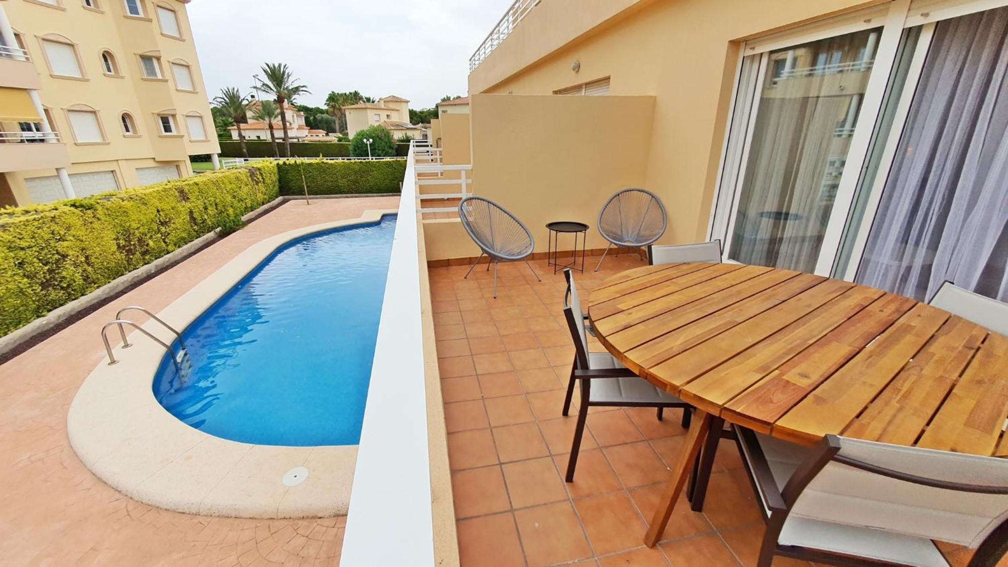 Apartamentos Par Tres - Oliva Nova Екстериор снимка